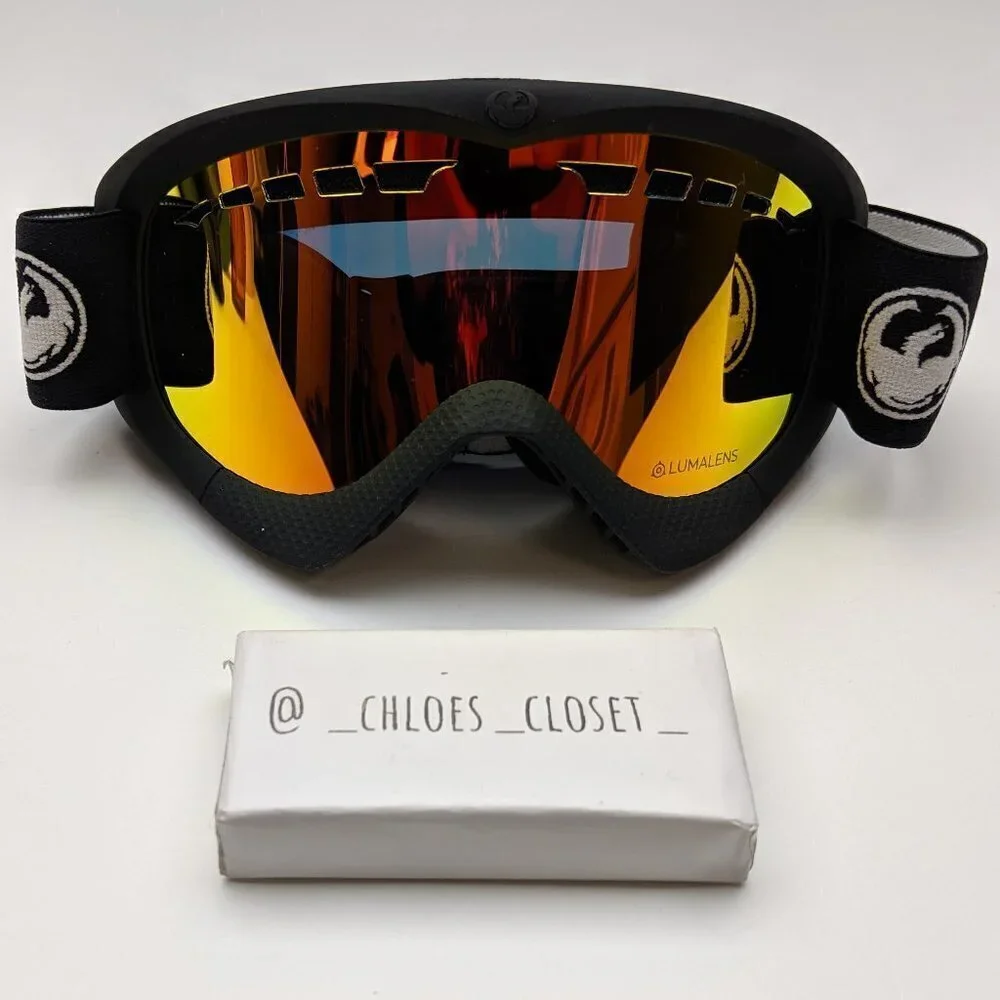 🕶️Oakley Dragon Alliance DX Black Ski Kids Goggles /Q604🕶️
